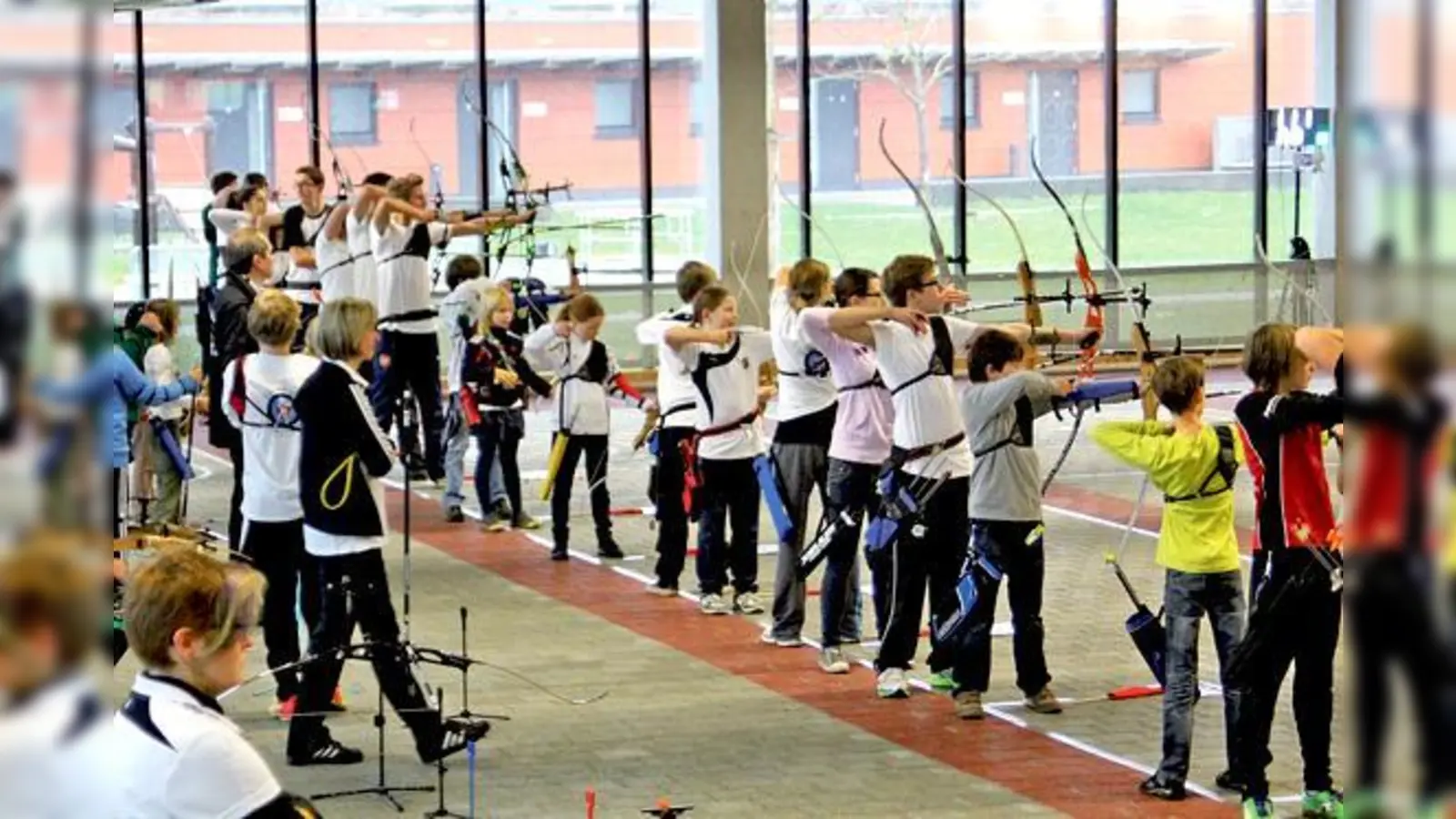 Unter den jungen Schützen taten sich die Hallbergmooser besonders hervor.	 (Foto: SG)