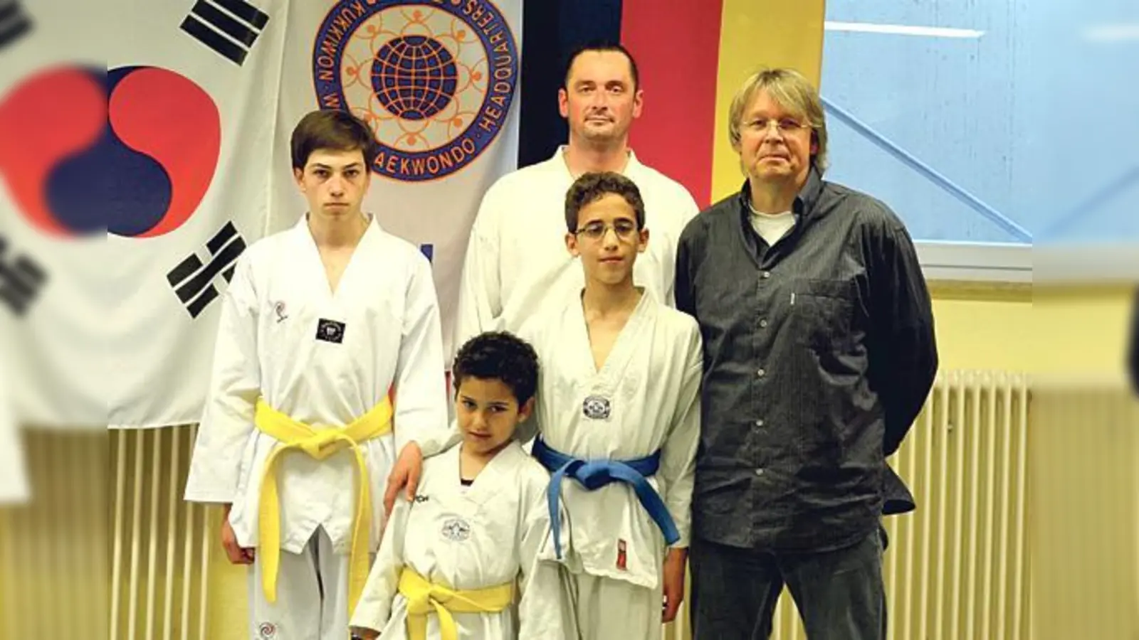 Die Mitglieder vom TSV München-Milbertshofen legten die Taekwondo-Prüfung zum nächsten Kup-Grad ab.	 (Foto: TSV)