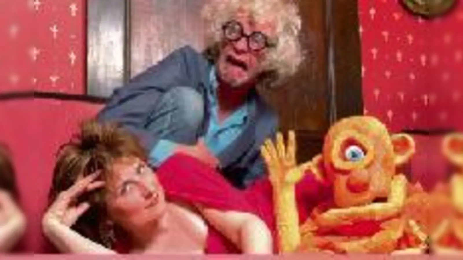 Das »Gemischte Doppel« Martina Ottmann und Josef Pretterer im Theater  (Drehleier.Foto: VA)