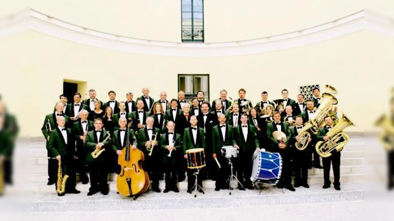 Professionelles Blasorchester: das Musikkorps der Bayerischen Polizei.	 (Foto: VA)