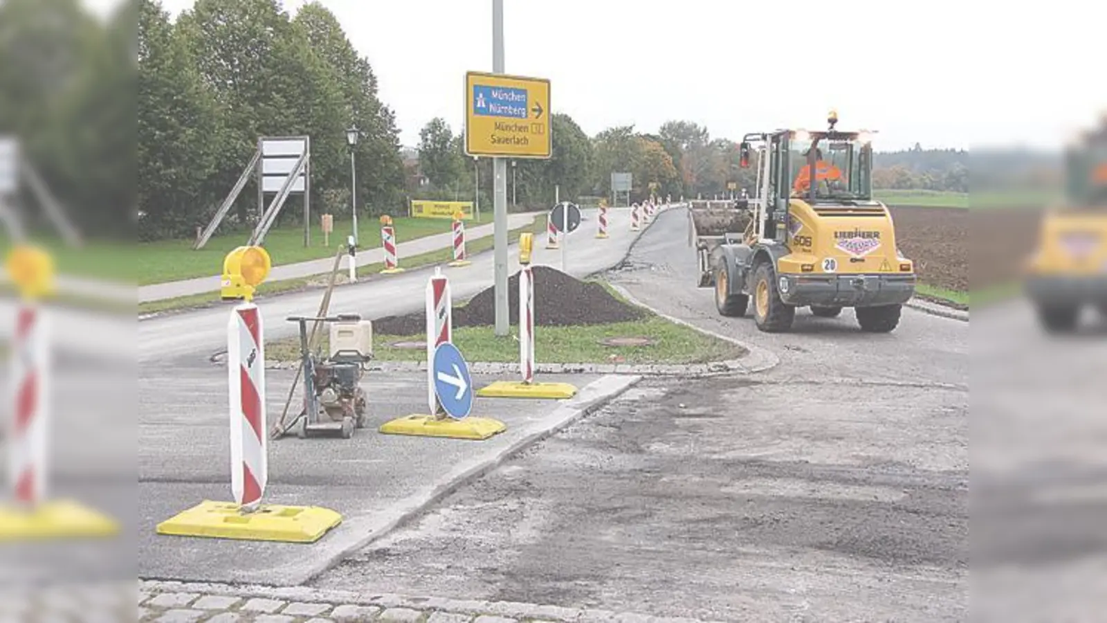 Derzeit muss man Geduld aufbringen, wenn man von Sauerlach nach Holzkirchen fahren will. 	 (Foto: aba)