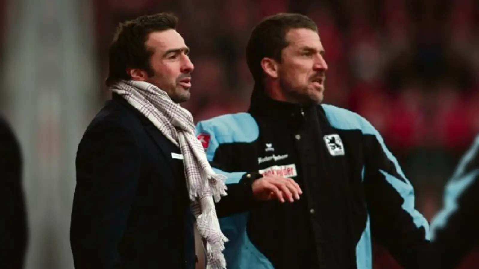 Ihre Zusammenarbeit beim TSV währte nicht lange: Miroslav Stevic und Marco  (Kurz.Foto: augenklick)