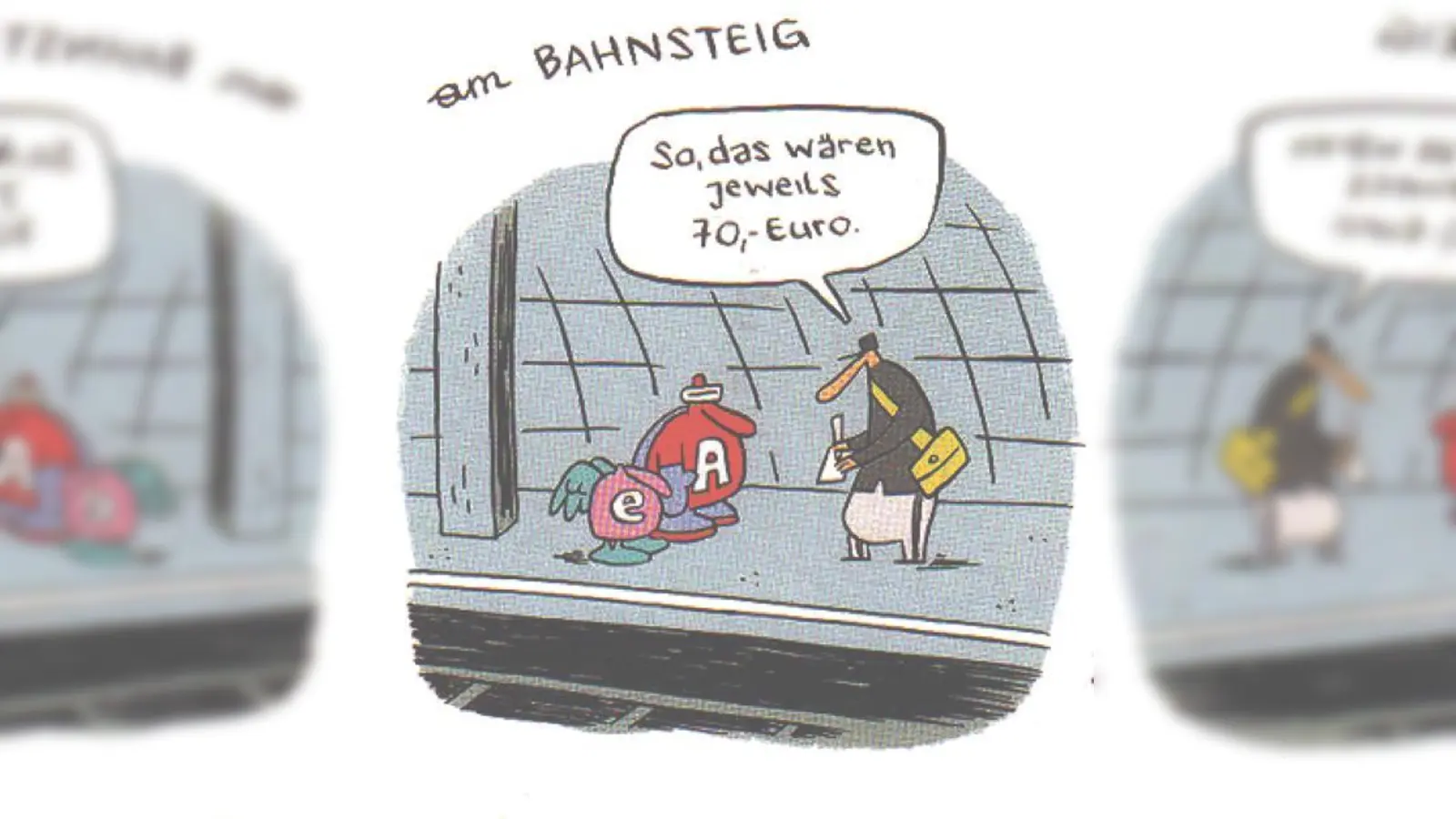 Comicszene aus »Engelmann« von Nicolas Mahler. 	 (Foto: VA)