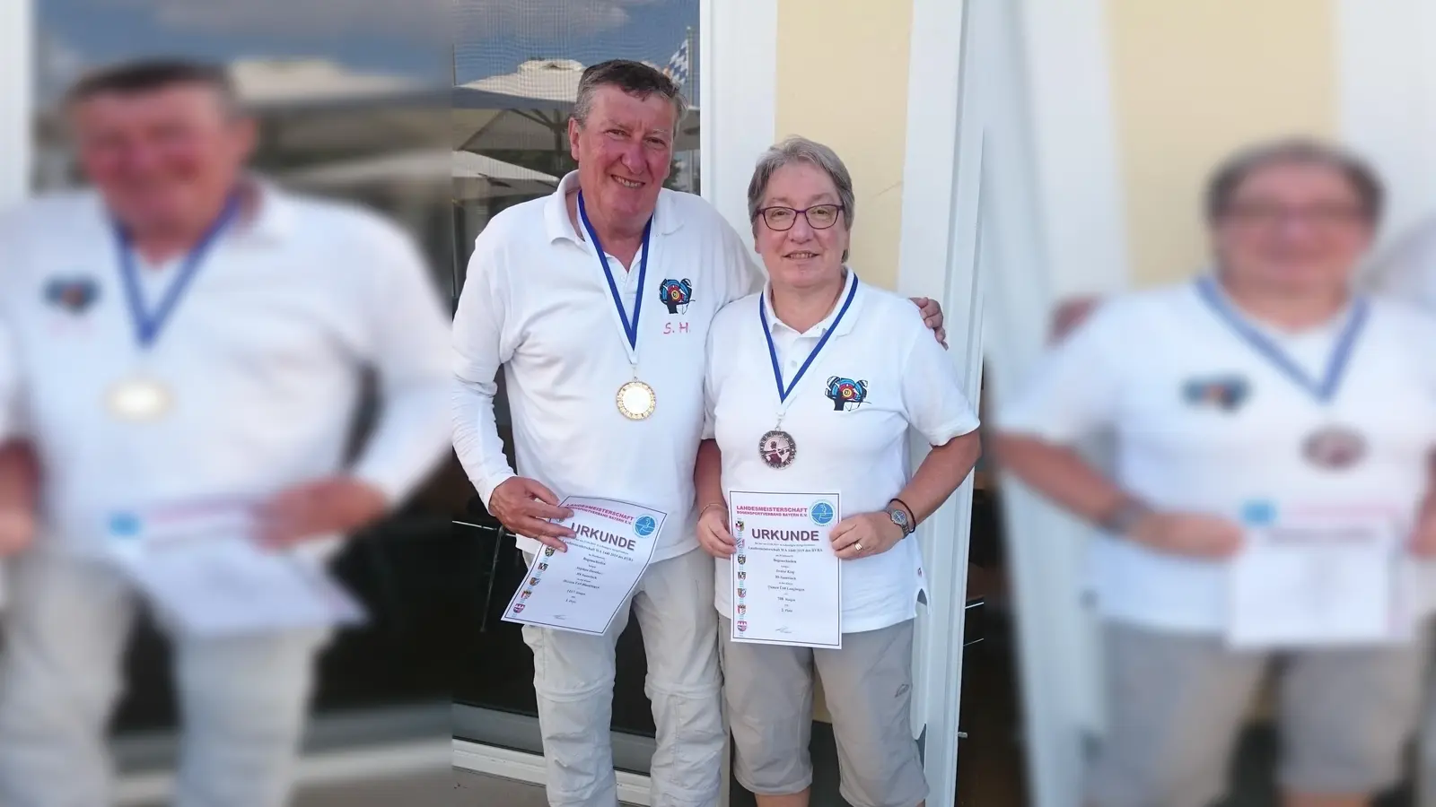 Die erfolgreichen Sauerlacher Bogenschützen durften sich über Medaillen und Urkunden freuen. (Foto: VA)