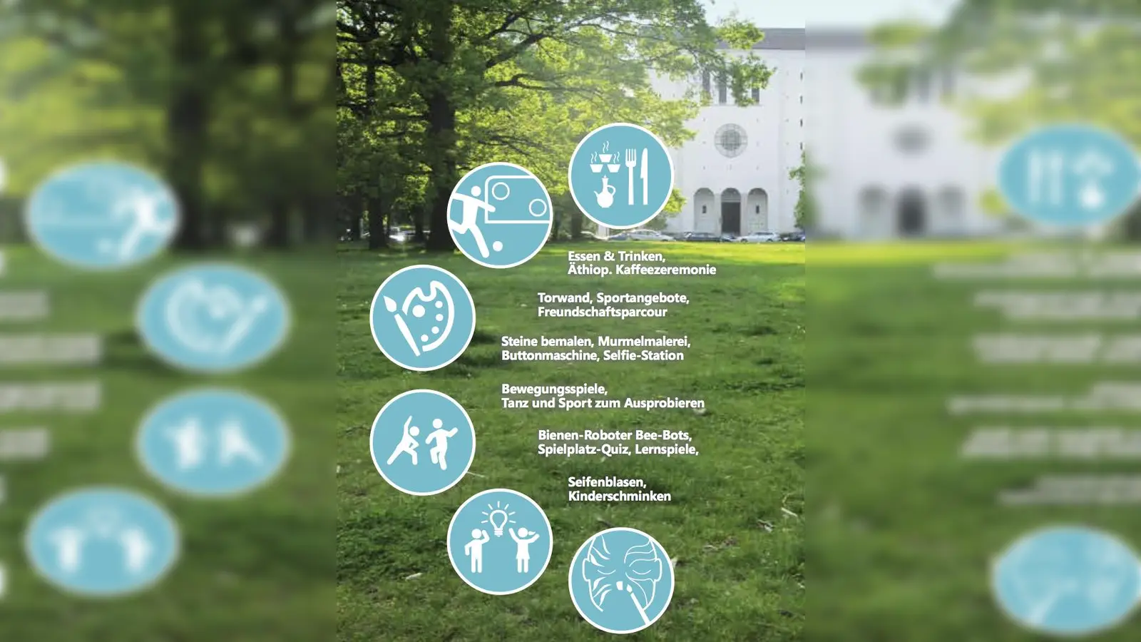 Bewegung, Spiel und Spaß auf dem Piusplatz. (Foto: VA)