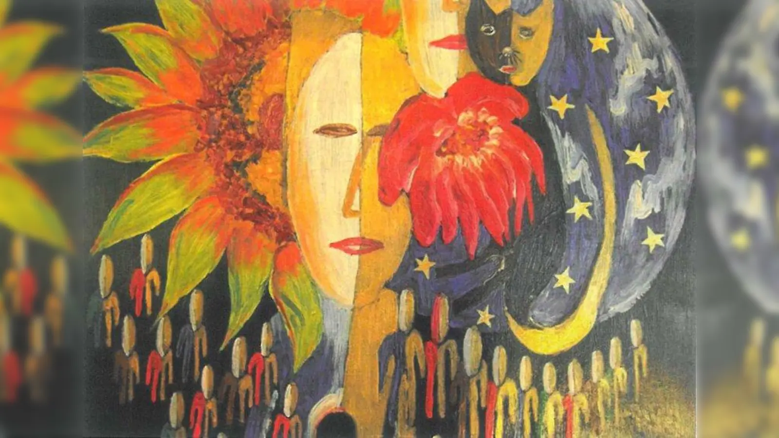 Werke voller Fantasie und kreativer Strukturen zeichnen den Künstler aus.<br>Die Bedeutung überlässt er stets dem Betrachter. (Foto: Pavlicek)