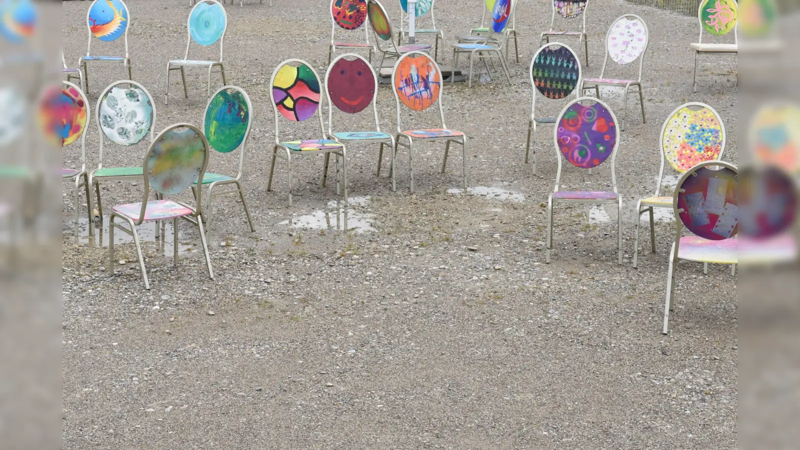 Am letzten Tag - Montag 17. August ab 22 Uhr - gibt es eine Kunstauktion zugunsten aller mitwirkenden Künstler auf der Theresienwiese. (Foto: Andrea Huber)