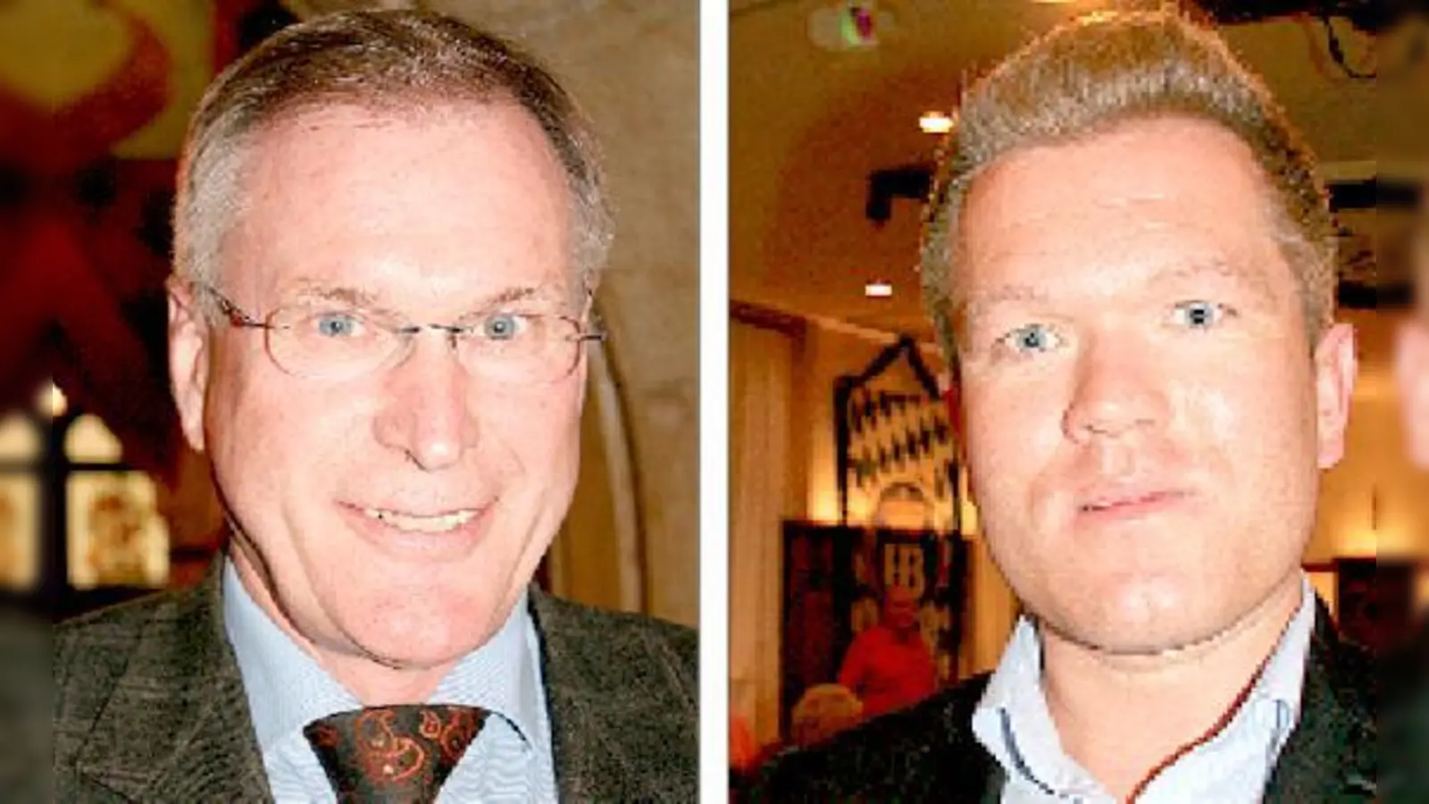 Johannes Singhammer, Florian Post.  (Fotos: ws)