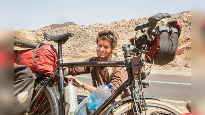 Der sympathische Globetrotter lädt zum Film mit anschließendem Gespräch ein. (Foto: Anselm Pahnke)