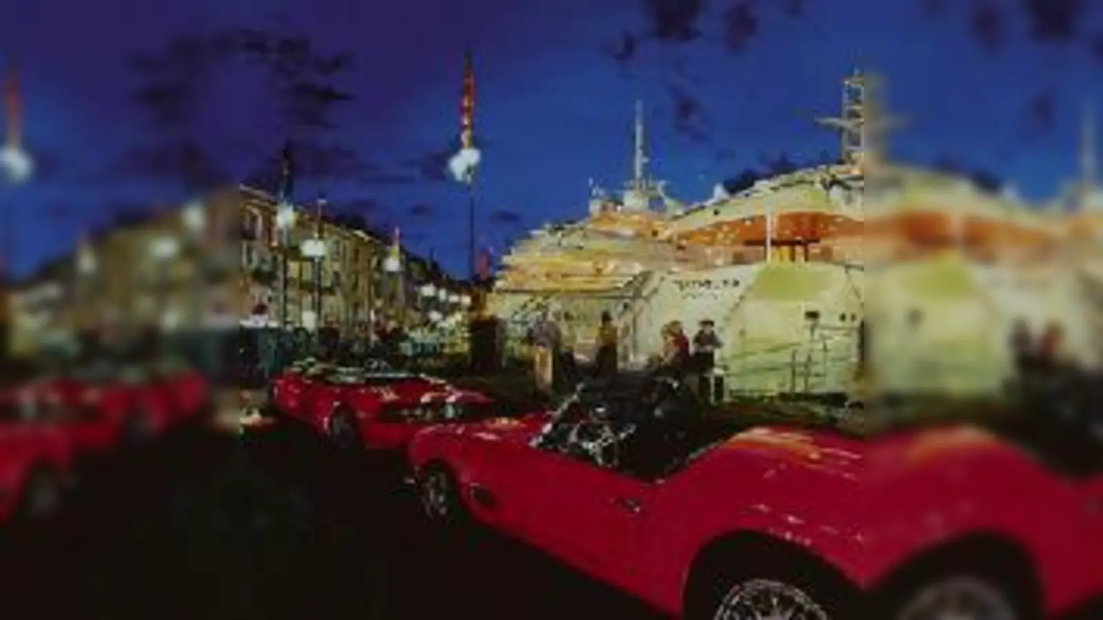 Den Boulevard Saint Tropez hat Joachim Stellmann in einem seiner Werke verarbeitet.	  (Foto: Privat)