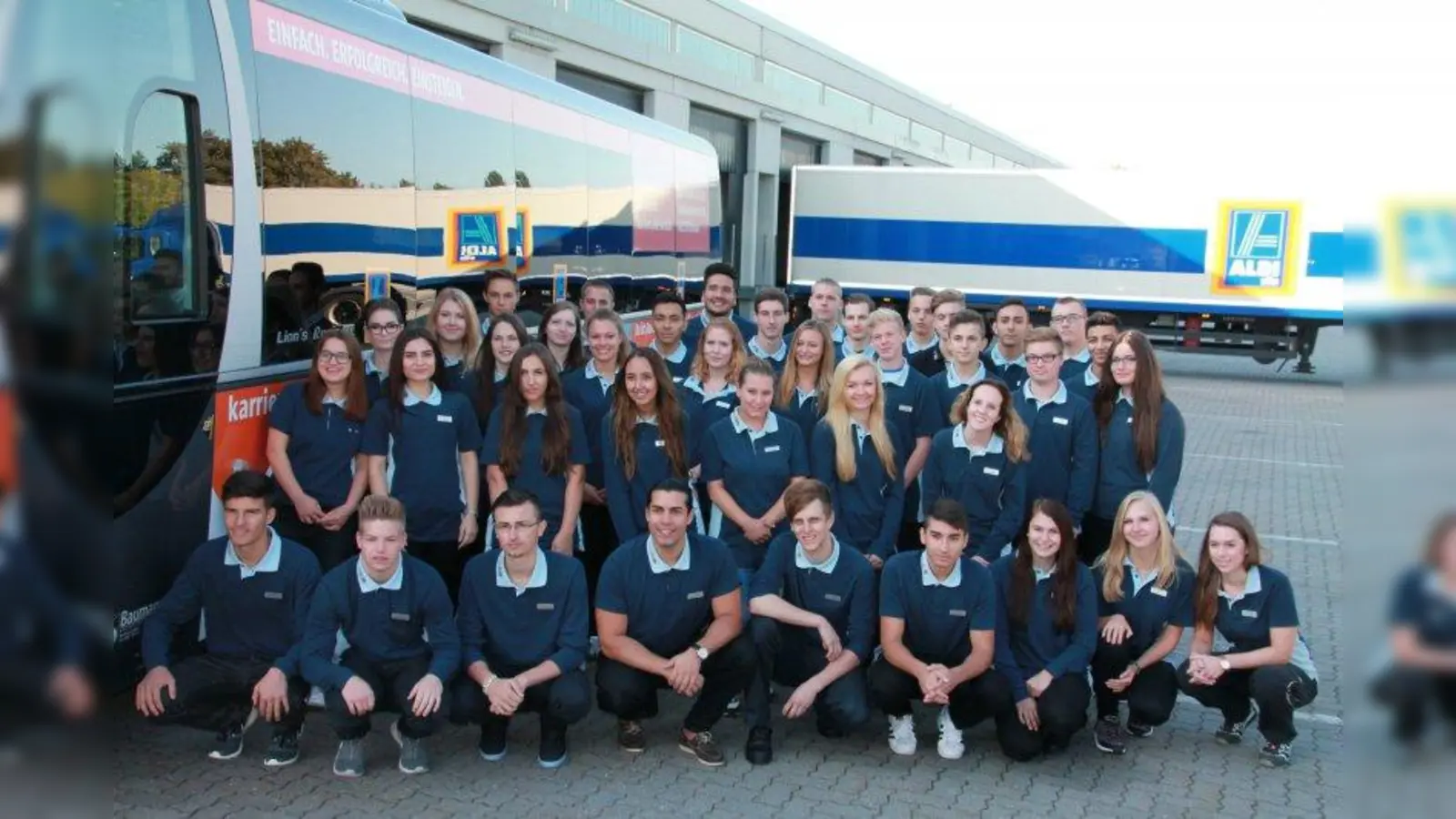 40 Azubis starten heuer in der ALDI SÜD Regionalgesellschaft Eichenau ins erste Ausbildungsjahr. (Foto: bb)