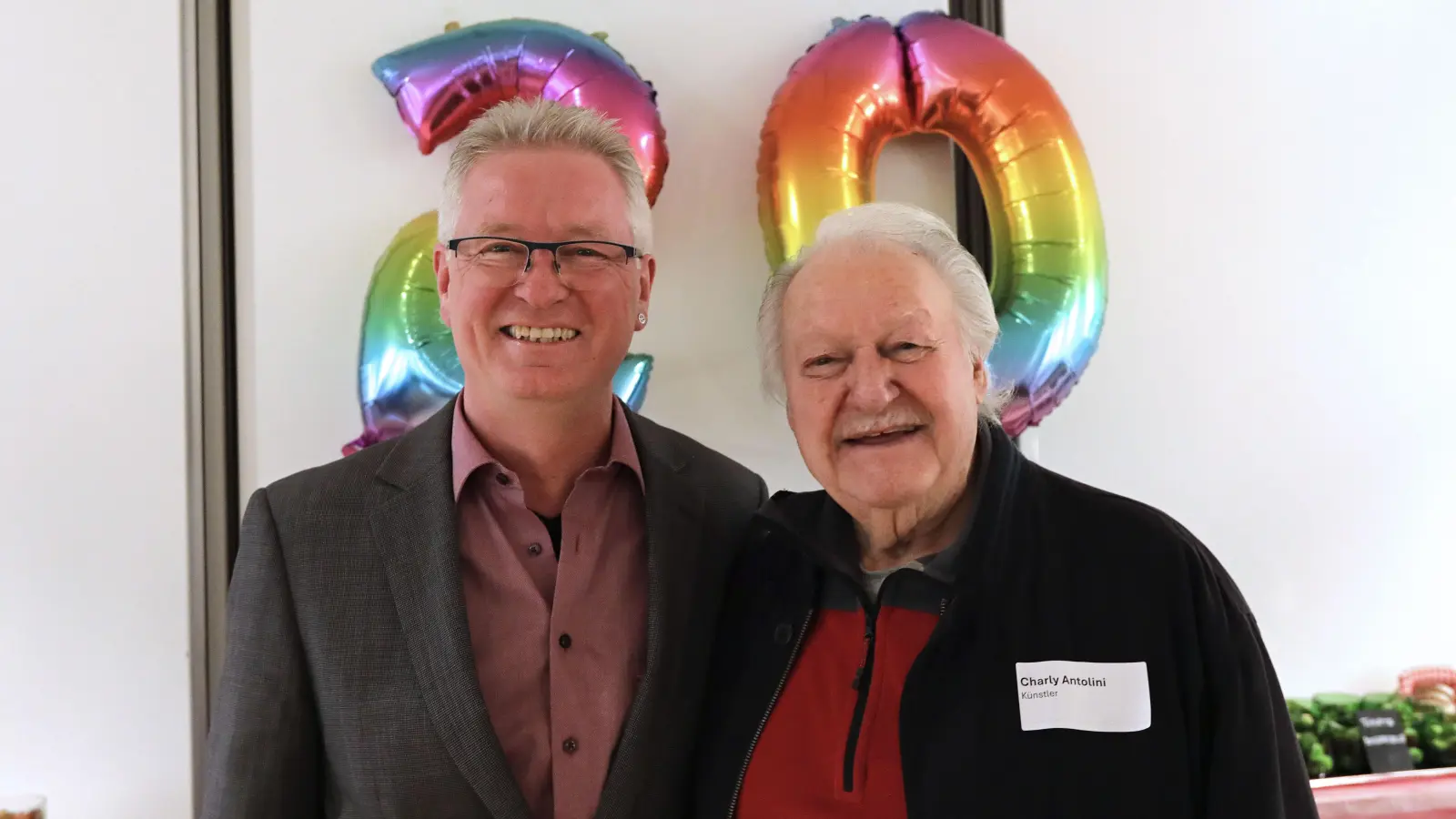 Unter der Doppelspitze von Uli Krautwasser (links) und Charly Antolini organisiert der Kulturverein „Die Linie 1” jedes Jahr acht Konzerte mit renommierten Künstlern aus der internationalen Jazzszene. (Foto: Joerg Splettstoesser)