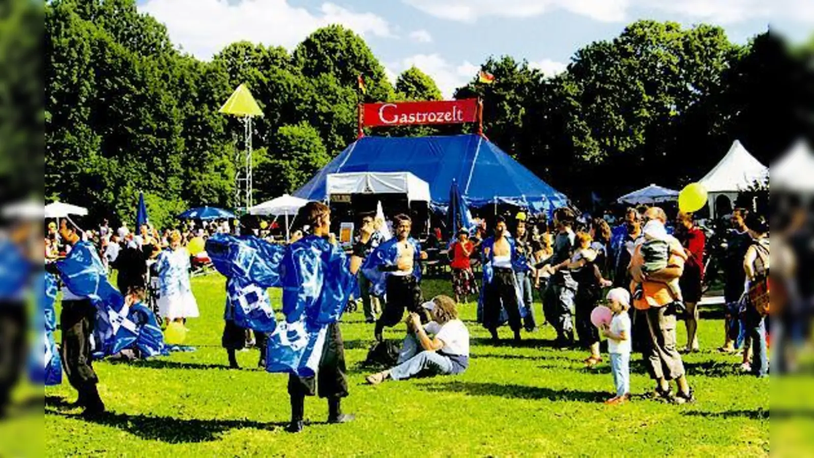 Die Aktionen der Stadtteilwoche ziehen jährlich zahlreiche Besucher an.	  (Foto: Kulturreferat München)