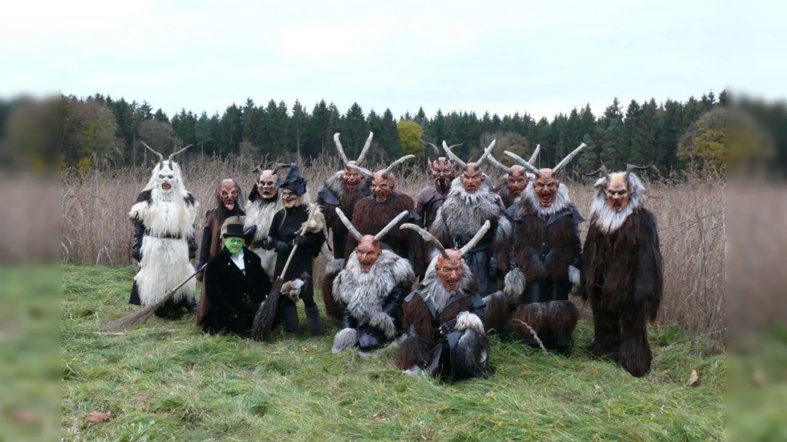 Die Würmtaler Perchtengruppe „Forst-Kasten- Pass” (Foto: privat)