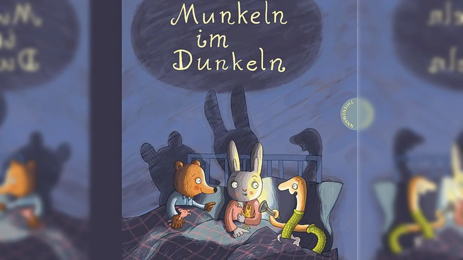 Frau Kraus lädt zum Bilderbuchkino »Munkeln im Dunkeln« in die Stadtbibliothek Bogenhausen ein.	 (Foto: VA)