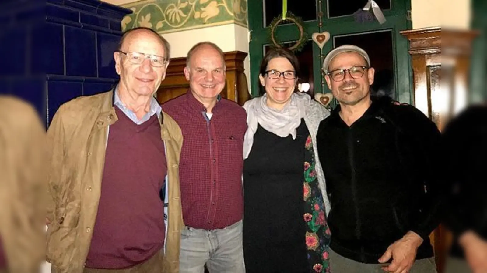 Der neue Vorstand (v.l.): Helmut Betzmeir (2. Vorstand), Yorck Bednorz (1. Vorstand), Angela Aust (Schriftführerin) und Christian Klemm (Kassierer).	 (Foto: privat)