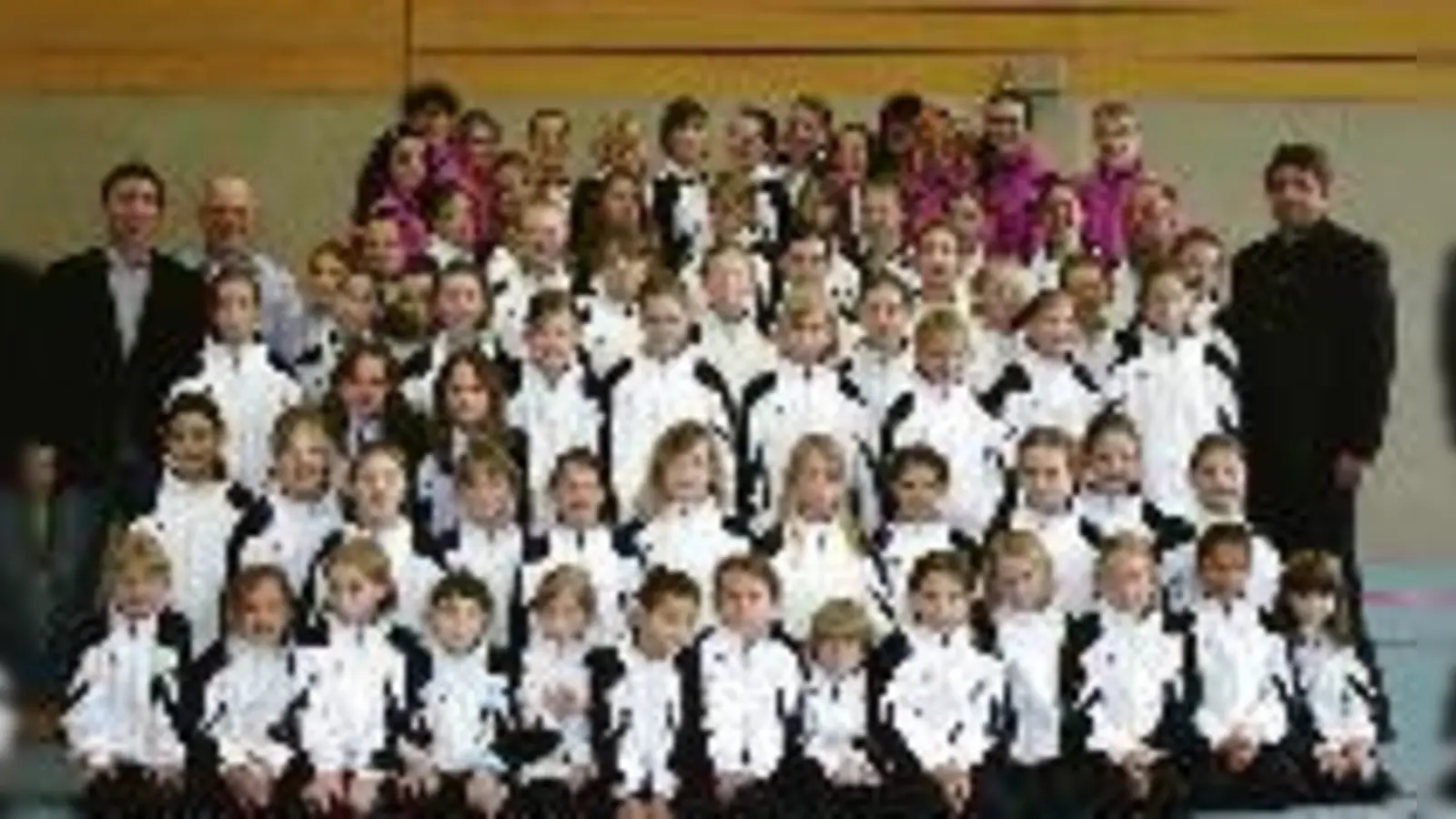 Das Ergebnis einer perfekten Jugendarbeit: Die Nachwuchsturner des TSV Unterföhring sind in der Region München eine große Nummer. 	 (Foto: ba)