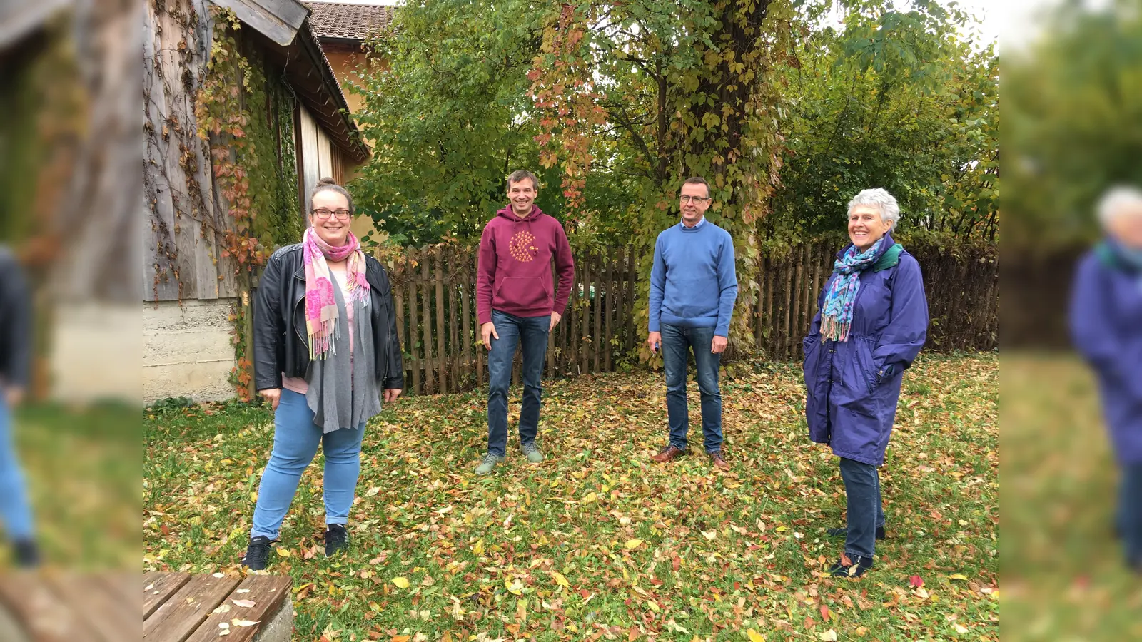 Katharina Natuzzi aus Peiß und Andreas Wolf aus Großhelfendorf bilden von nun an die neue Doppelspitze. Paul Vorsatz aus Dürrnhaar und Ragnhild Eßwein-Koppen ergänzen den Vorstand. (Foto: Privat)