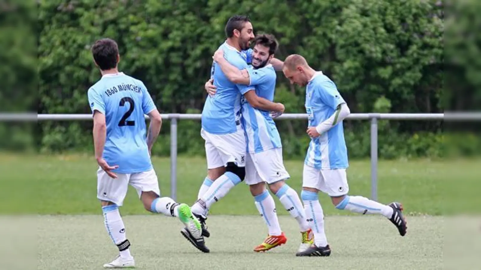 Auswärts ungeschlagen: die Amateur-Löwen.  (Foto: A. Wild)