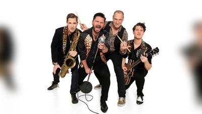 Die Partyrocker „Cagey Strings” spielen an Christi Himmelfahrt im Festzelt. (Foto: Cagey Strings)