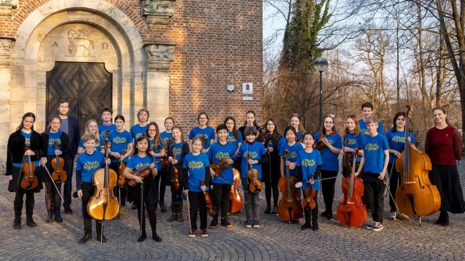 Sind bei Henrich Klugs Abschiedskonzert mit dabei: die Kindersinfoniker. (Foto: Julia Fischer)