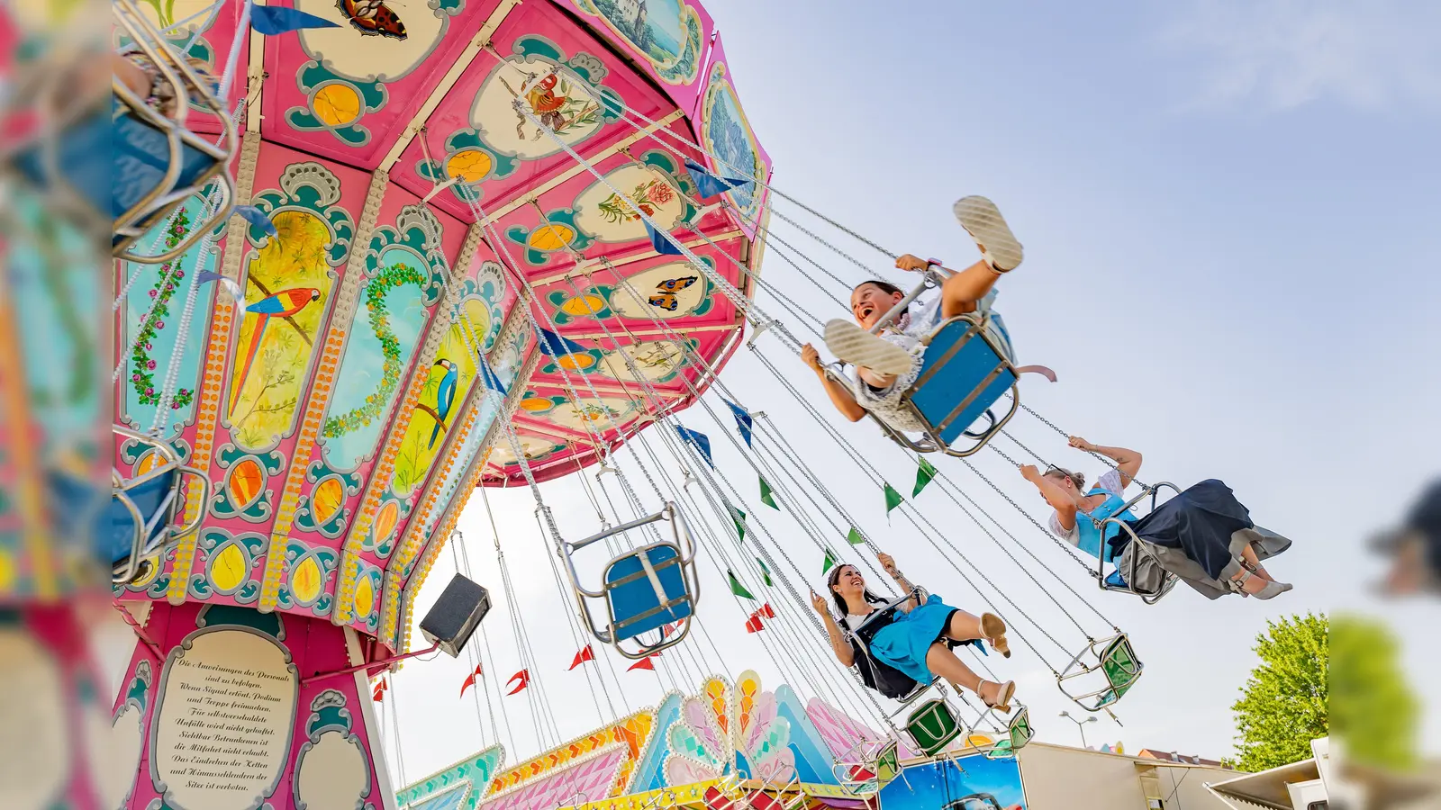 Große Gaudi für jung und alt verspricht das Volksfest auf der Haarer Zirkuswiese. (Foto: Gemeinde Haar)