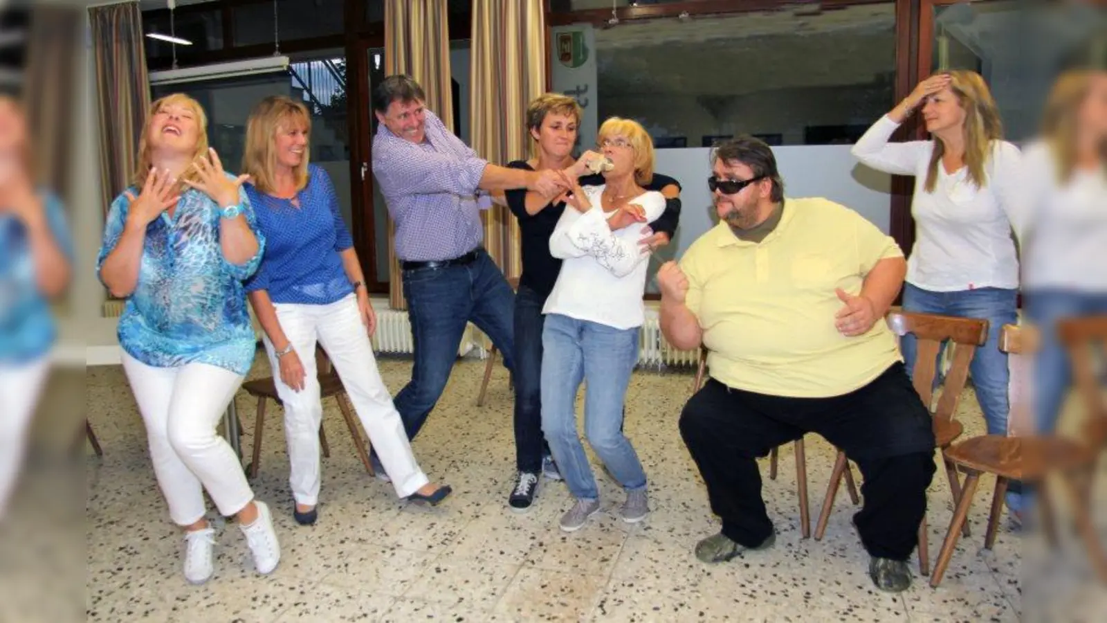 Im Oktober proben die Darsteller drei mal pro Woche - für viele neben dem Beruf eine zu große Belastung. (Foto: Karl Maier)