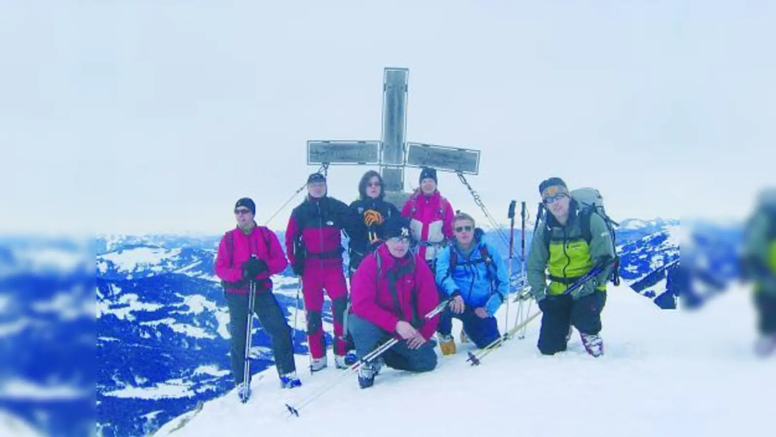 Die Tourengruppe des TSV Eintracht Karlsfeld. (Foto: pi)