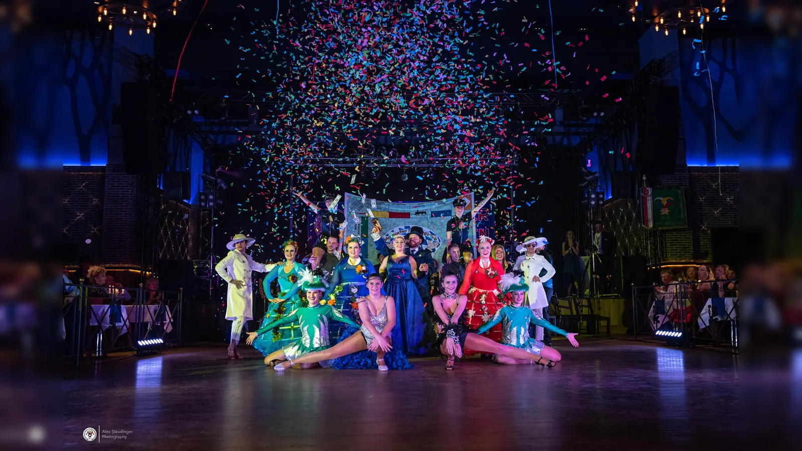 So zelebrieren Moosacher den Fasching. Jetzt kommt der Endpurt. (Foto: Staudinger)