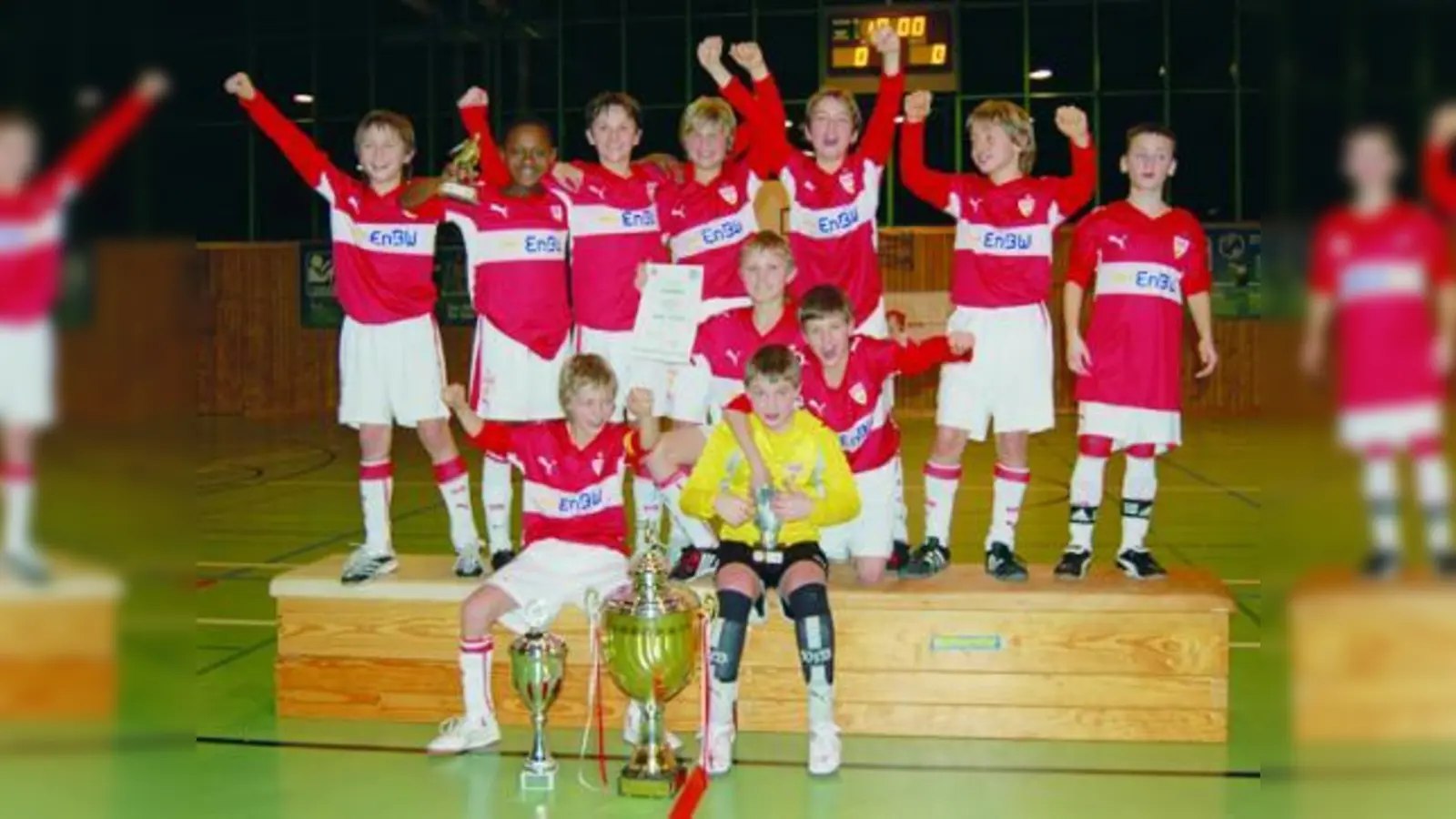 Der VfB Stuttgart gewann das Turnier der U11-Junioren. (Foto: pi)