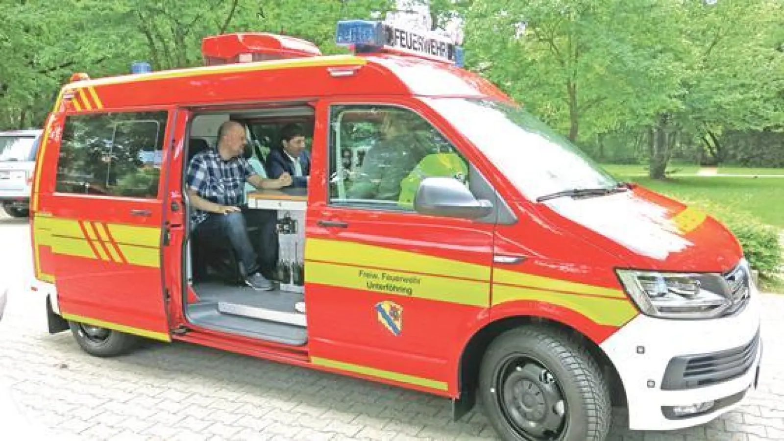 Ein Prachtbursche: der »Florian Unterföhring 12-1«.	 (Foto: Gemeinde Unterföhring/bue)