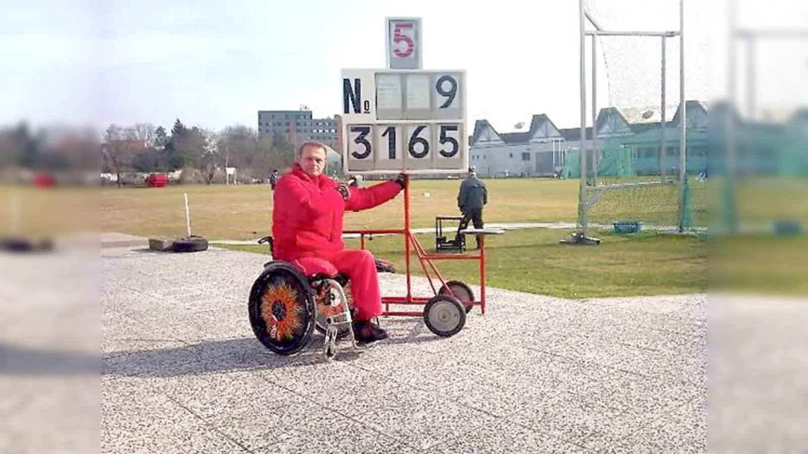 Raimund Spicher konnte sein Ergebnis aus dem Vorjahr noch übertreffen. 	 (Foto: Verein)