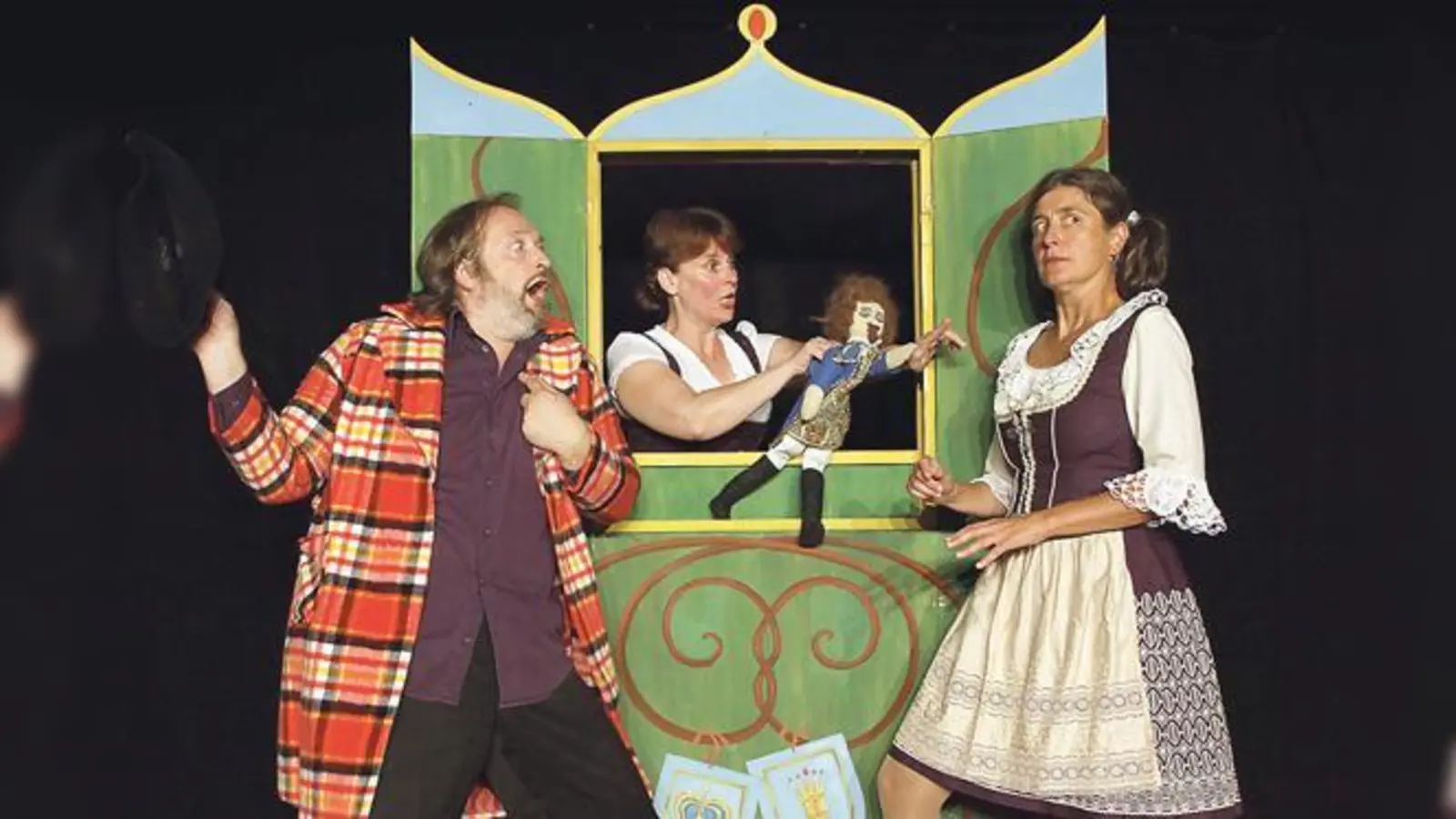 Das Theater im Fraunhofer erzählt phantasievoll über die Entstehung des Oktoberfestes in München.	 (Foto: VA)