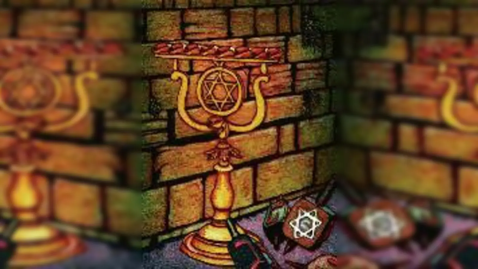 Noch ist der Jakobsplatz eine Baustelle: am 26. Dezember wird er zumindest mit einer Chanukkia (rechts) geschmückt.  (Foto: els, Hartmut Berlinicke)