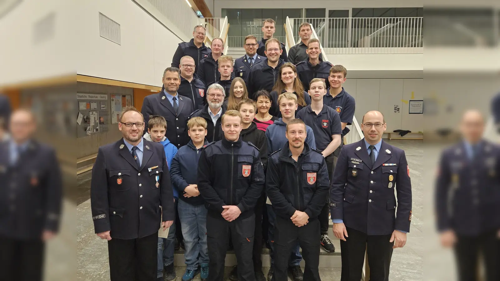 Stets für die Gemeinschaft im Einsatz: Geehrte und Beförderte der Freiwilligen Feuerwehr Gauting. (Foto: FFW Gauting)