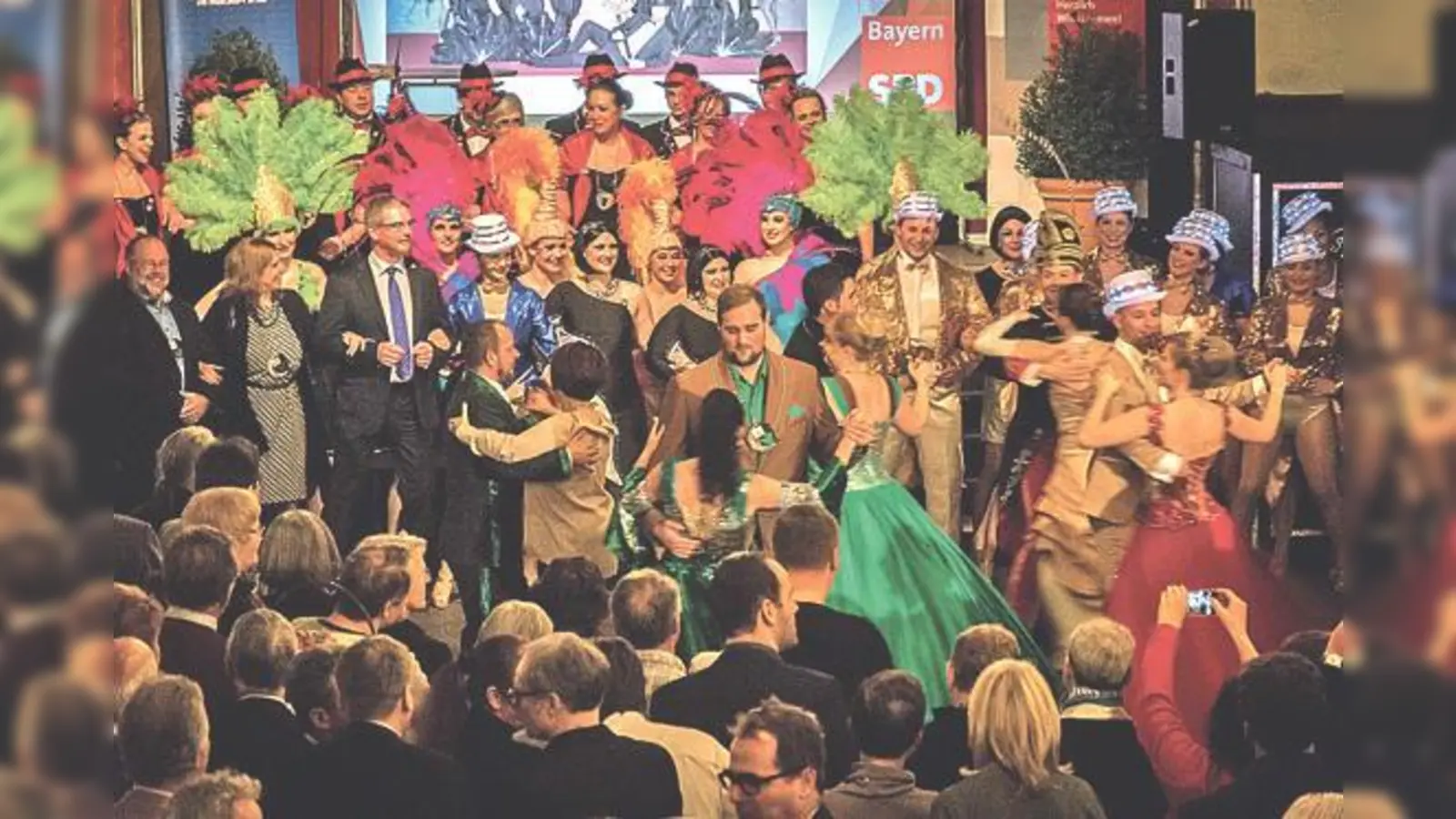 Feierten gemeinsam: die Prinzenpaare aus dem Münchner Norden mit Diana Stachowitz, MdL.	 (Foto: Diana Stachowitz)