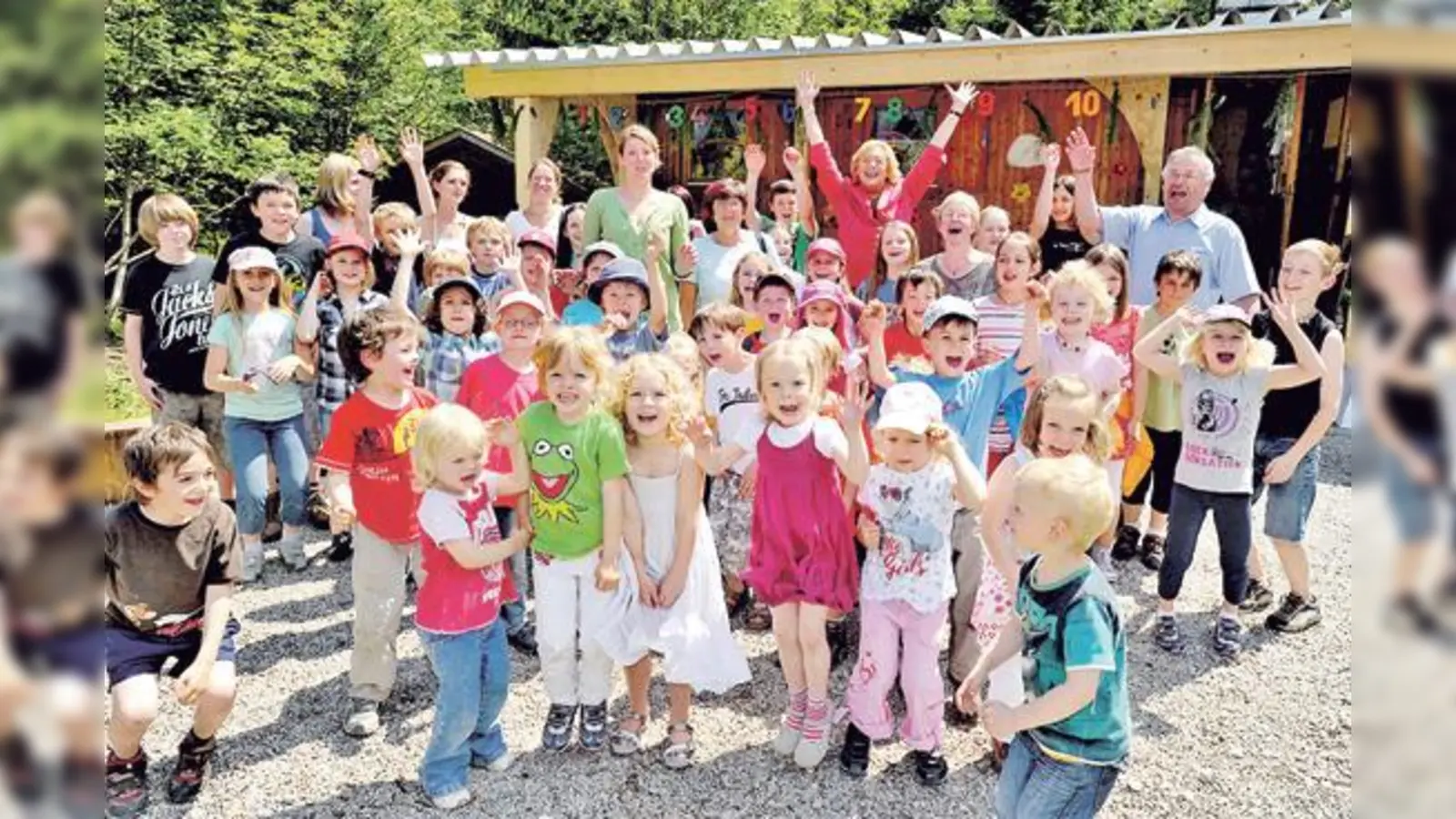 Erst kürzlich feierte der AWO-Kindergarten in Höhenkirchen-Siegertsbrunn seinen 10. Geburtstag. Im Bereich Kindergartenplätze ist die Gemeinde jetzt auch ganz amtlich sehr gut aufgestellt. 	 (Foto: Schunk)