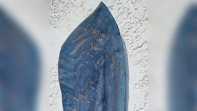 Eine Schwinge von Wolfgang Fritz. (Foto: Fritz)