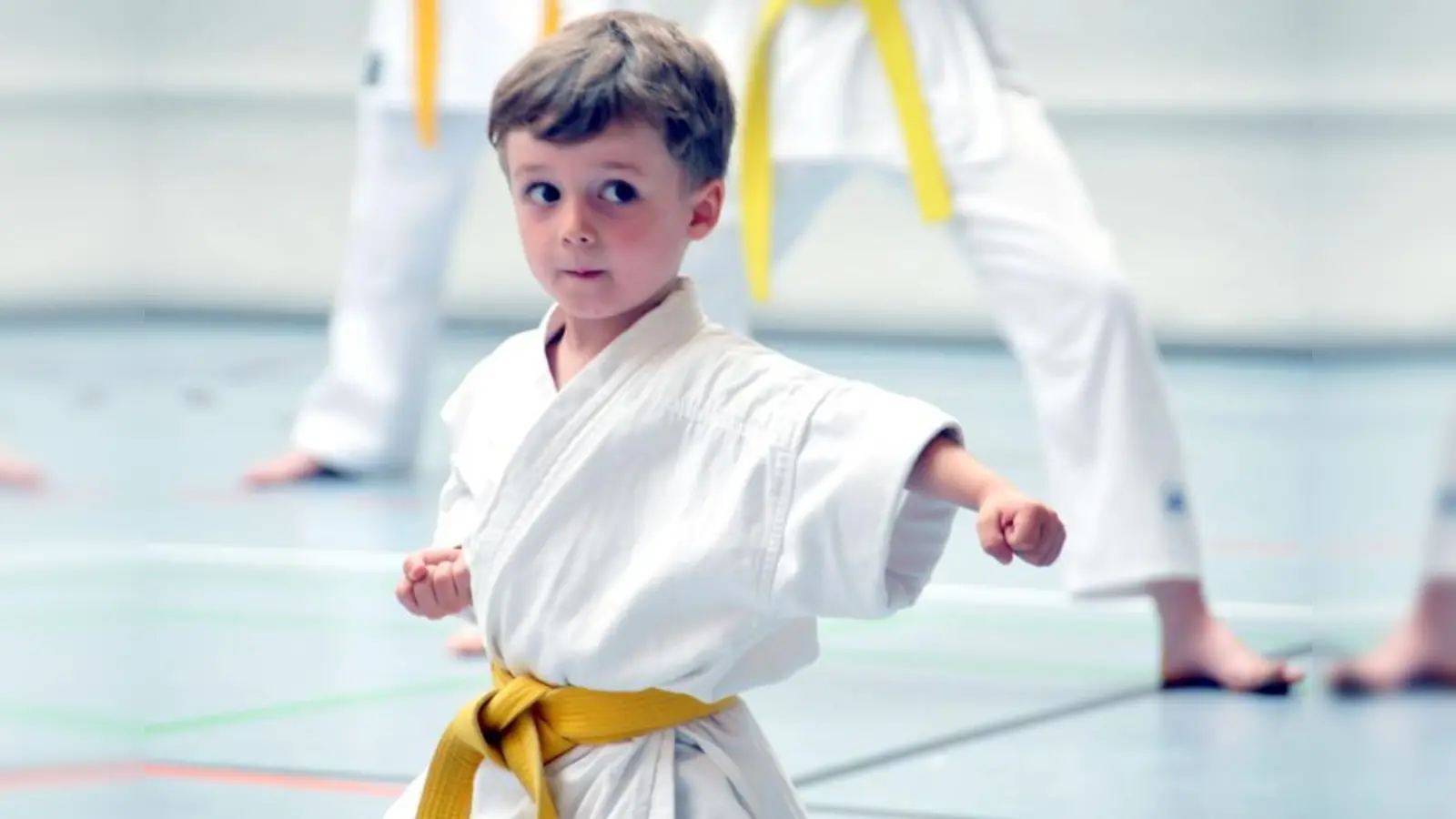 Jüngere Karatekas trainieren ihre motorischen Fähigkeiten und erlernen die Sportart auf spielerischem Wege. (Foto: Seiko Karate e.V.)