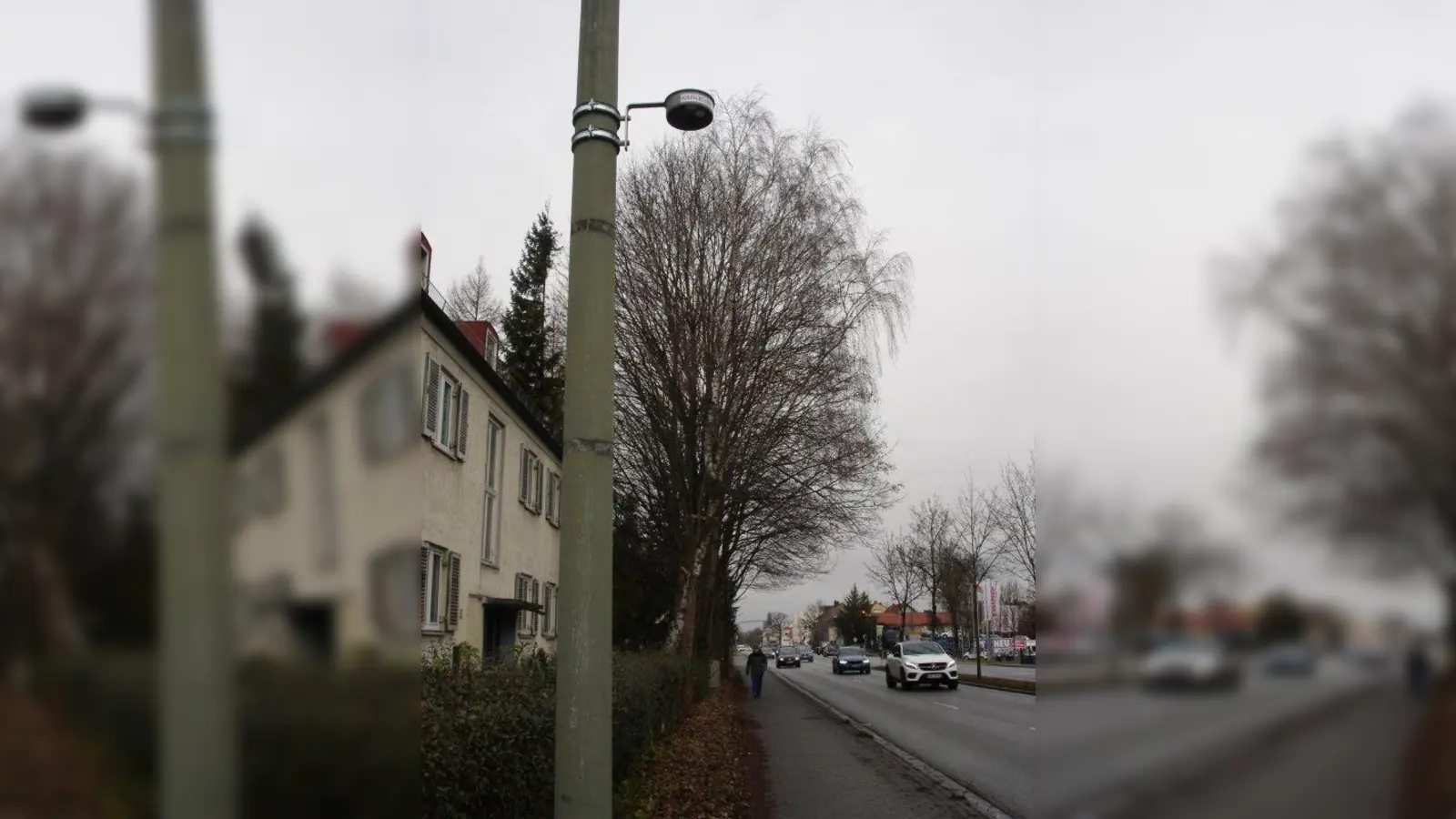Messort für die Luftschadstoffmessung ist die Münchner Straße 218. (Foto: Gemeinde Karlsfeld)