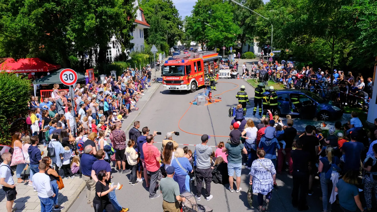 Die Freiwillige Feuerwehr Moosach öffnet am Samstag ihre Türen. (Foto: Freiwillige Feuerwehr Moosach )
