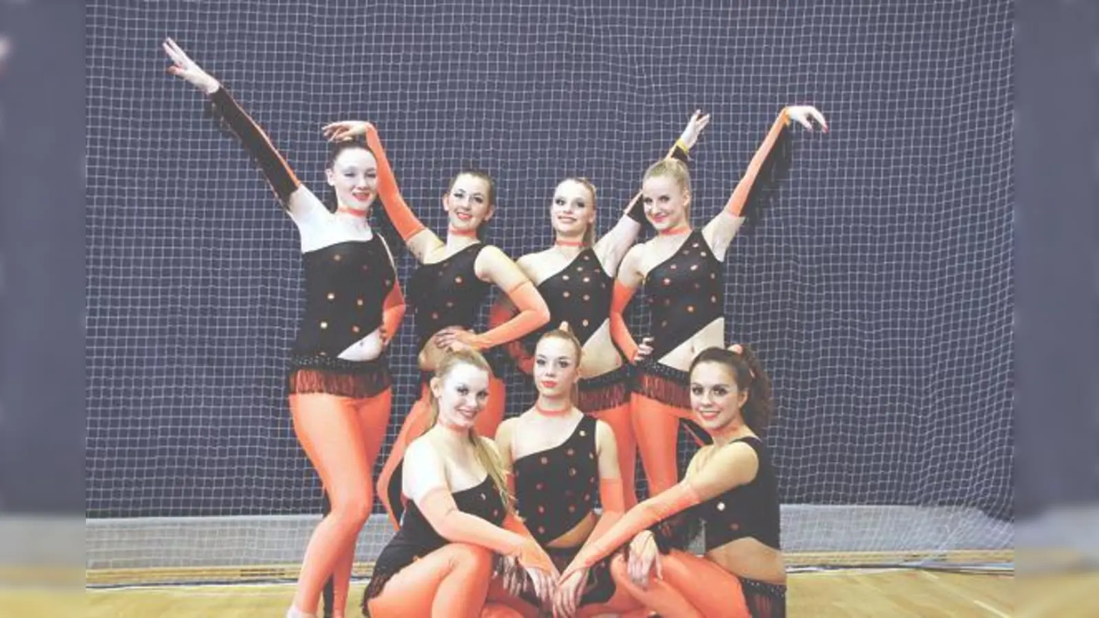 Die TSG Tänzer »InMotion« verfehlten nur knapp den zweiten Platz.	 (Foto: Verein)