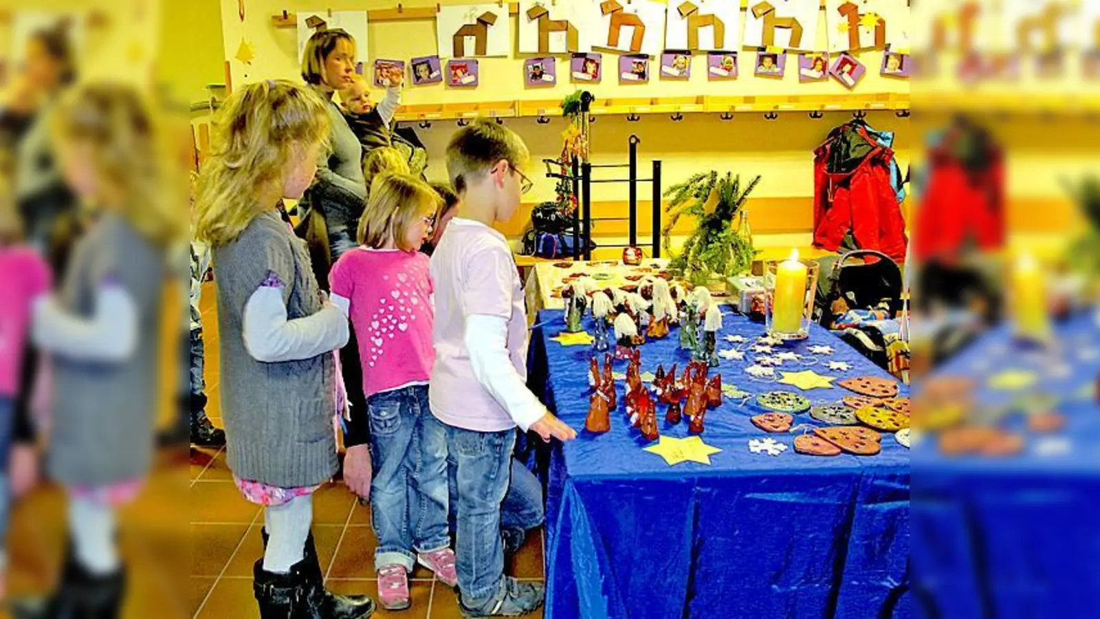 Die Kinder konnten viele ihrer Arbeiten an die Eltern verkaufen.	 (Foto: Privat)
