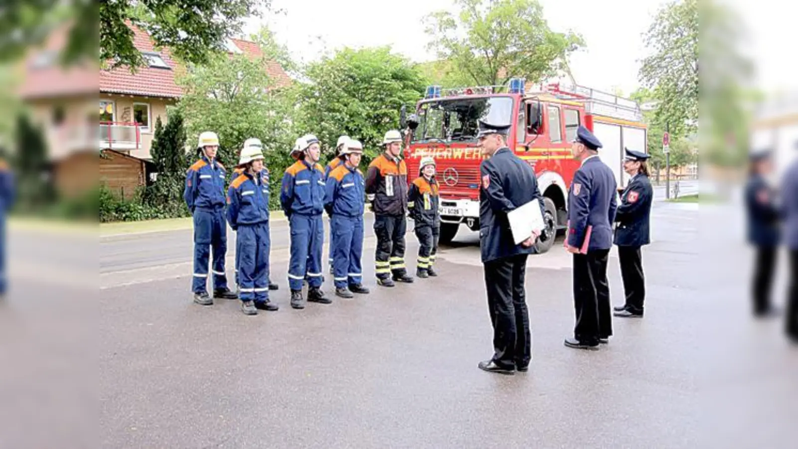Das intensive Training hat sich gelohnt, die Prüfung der Wehrleute verlief erfolgreich. 	 (Foto: VA)