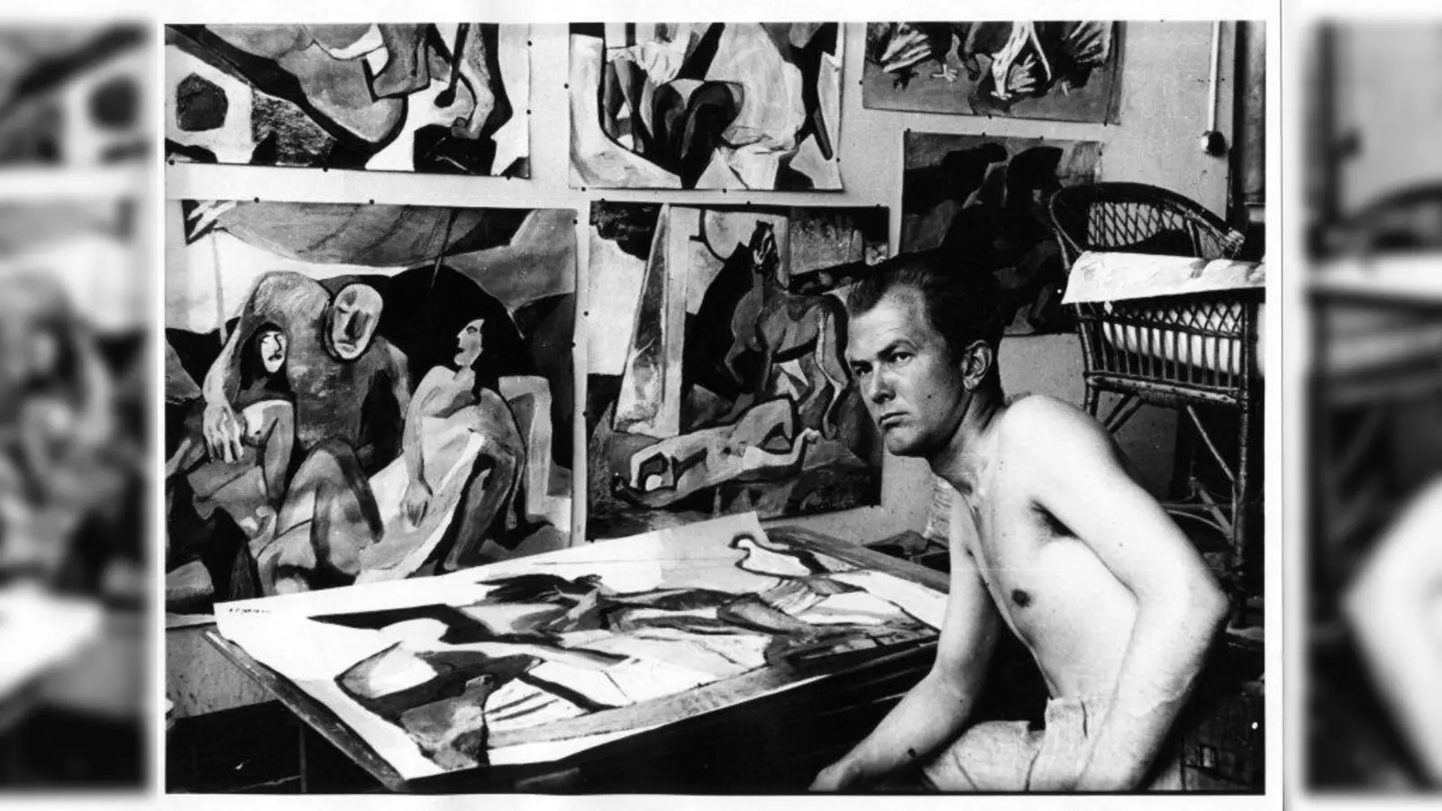 Joseph Mader im Jahr 1930. Angesichts der Werke Maders begeistert sich sein Mentor 25 Jahre später und spricht von der „Freude, die man an herrlichen Gedichten haben kann, auch wenn man die Sprache, in der sie geschrieben sind nicht bis in alle Einzelheiten versteht.“ (Foto: Joseph Mader Archiv)