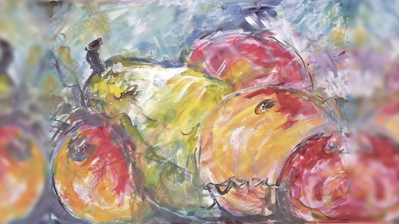 Die große Werkshow zeigt Malerei, Collagen und Drucke  im Kulturzentrum Trudering. Hier ein Stillleben von Anni  Widmann.	 (Foto: VA)