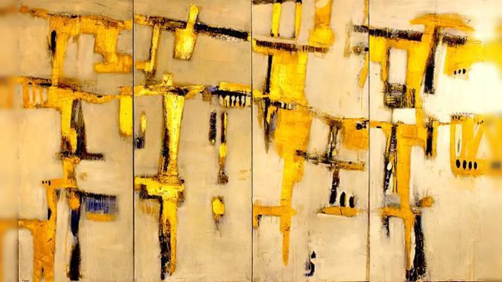 Eine der zwei großformatigen Arbeiten aus der Werkschau: Royal, aus dem Jahr 2008. (Foto: VA)