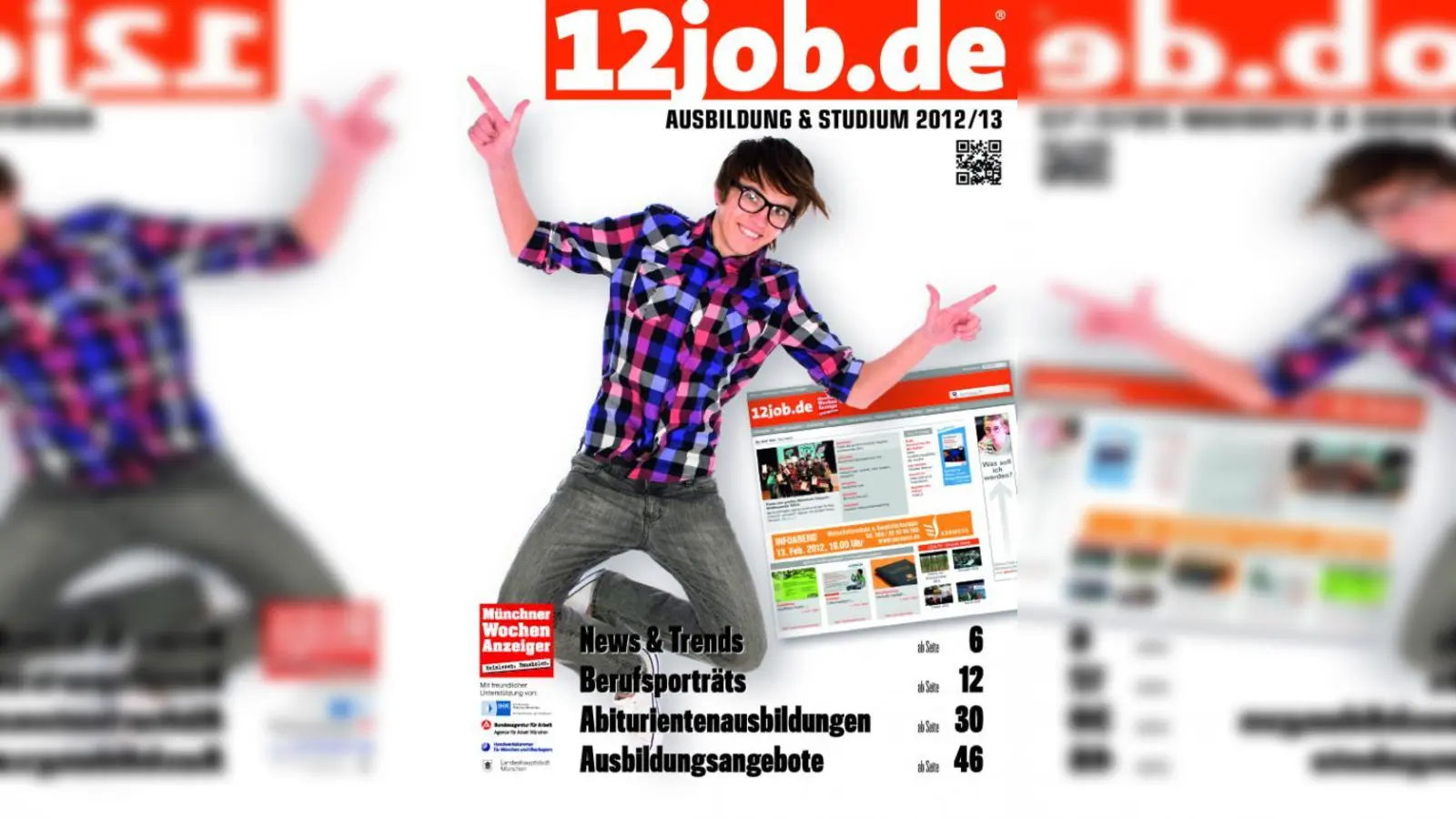 Wer es hat, hat's gut: Das neue 12JOB-Magazin ist ab 27. Februar kostenlos erhältlich. (Foto: NW)