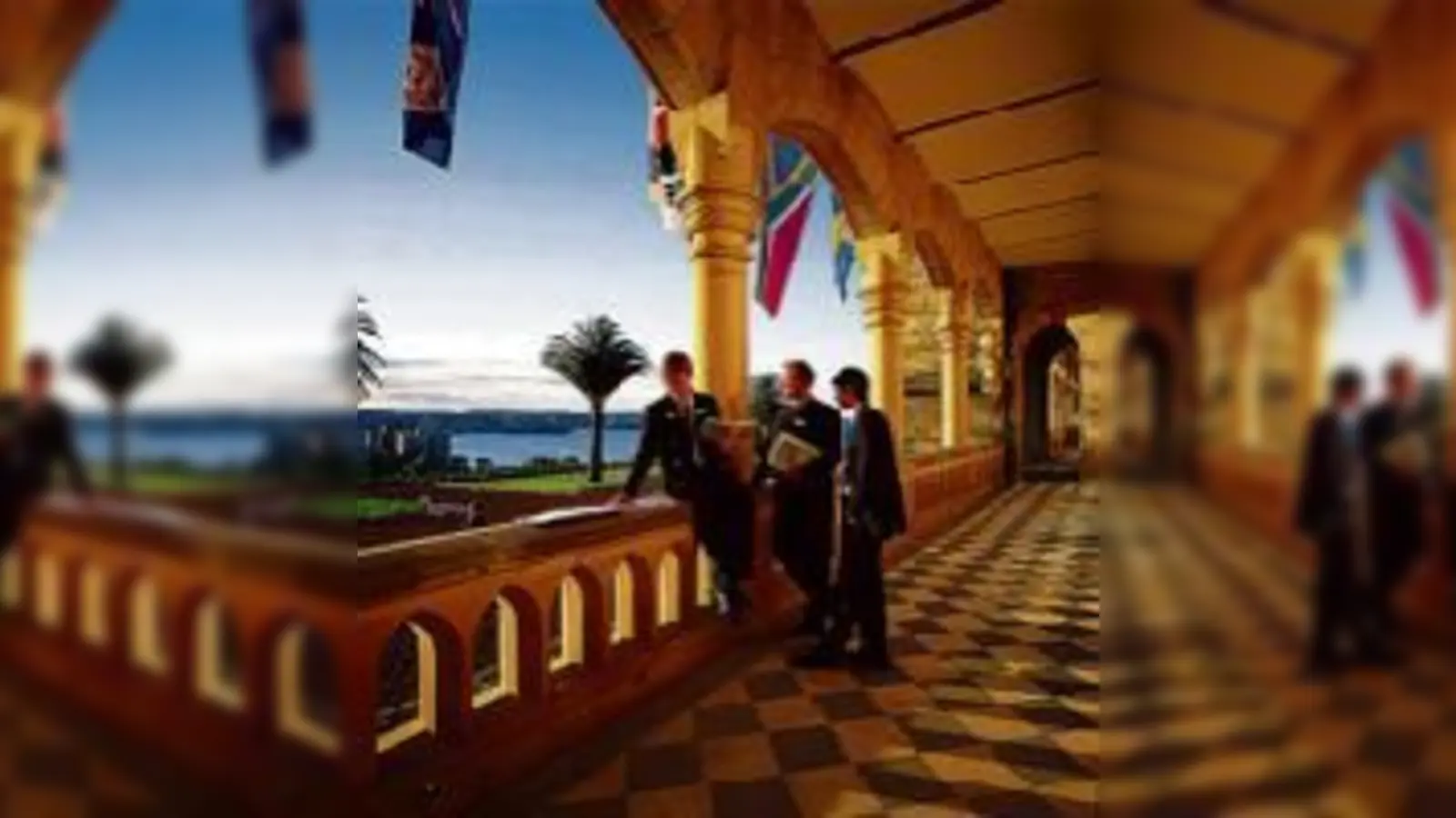 So studiert sichs in Australien: Blick vom Balkon auf Manly-Beach. 	 (Foto: VA)