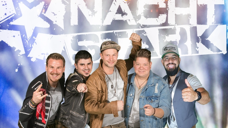 Am Freitag, 15. Mai, spielt die Band „Nachtstark - die Kultband vom Oktoberfest” live.  (Foto: Nachtstark  - Die Kultband vom Oktoberfest)